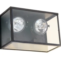 Zweiflammige Strahler-Wandleuchte Vitrine